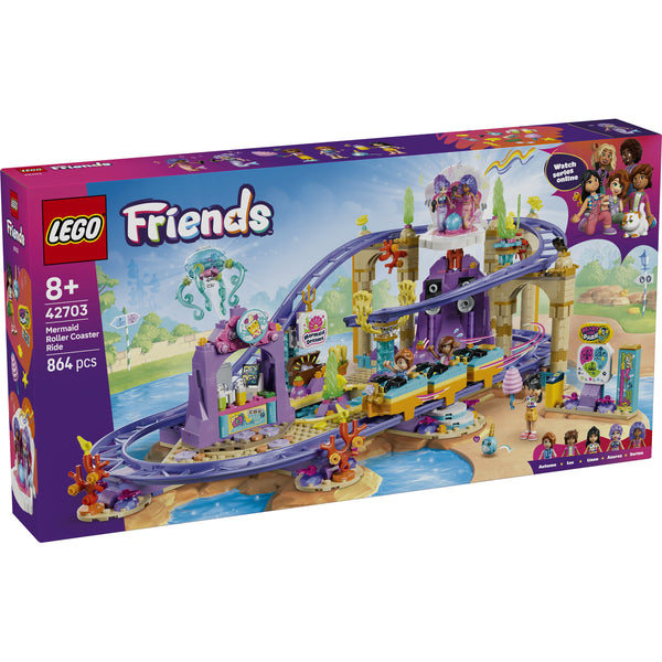LEGO Friends 42703 — Roller-coaster cu sirene – imagine 2