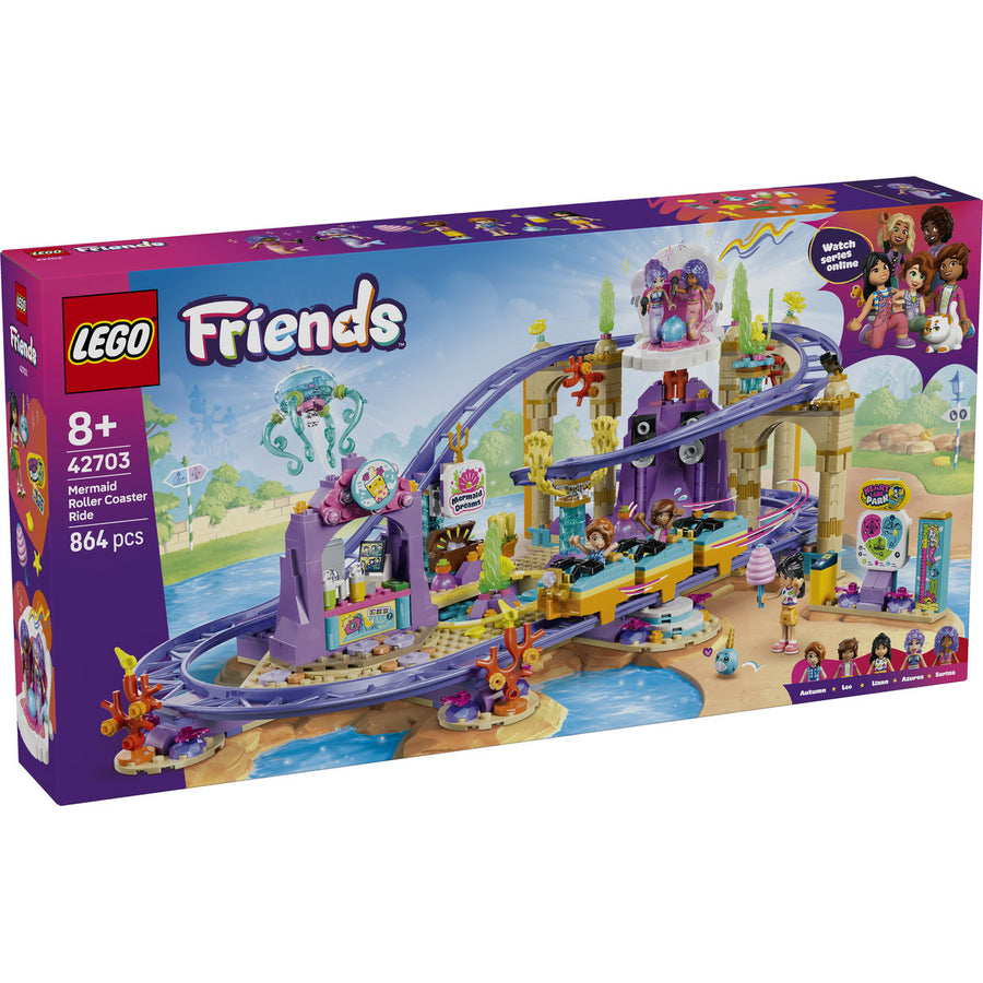 LEGO Friends 42703 — Roller-coaster cu sirene – imagine 2