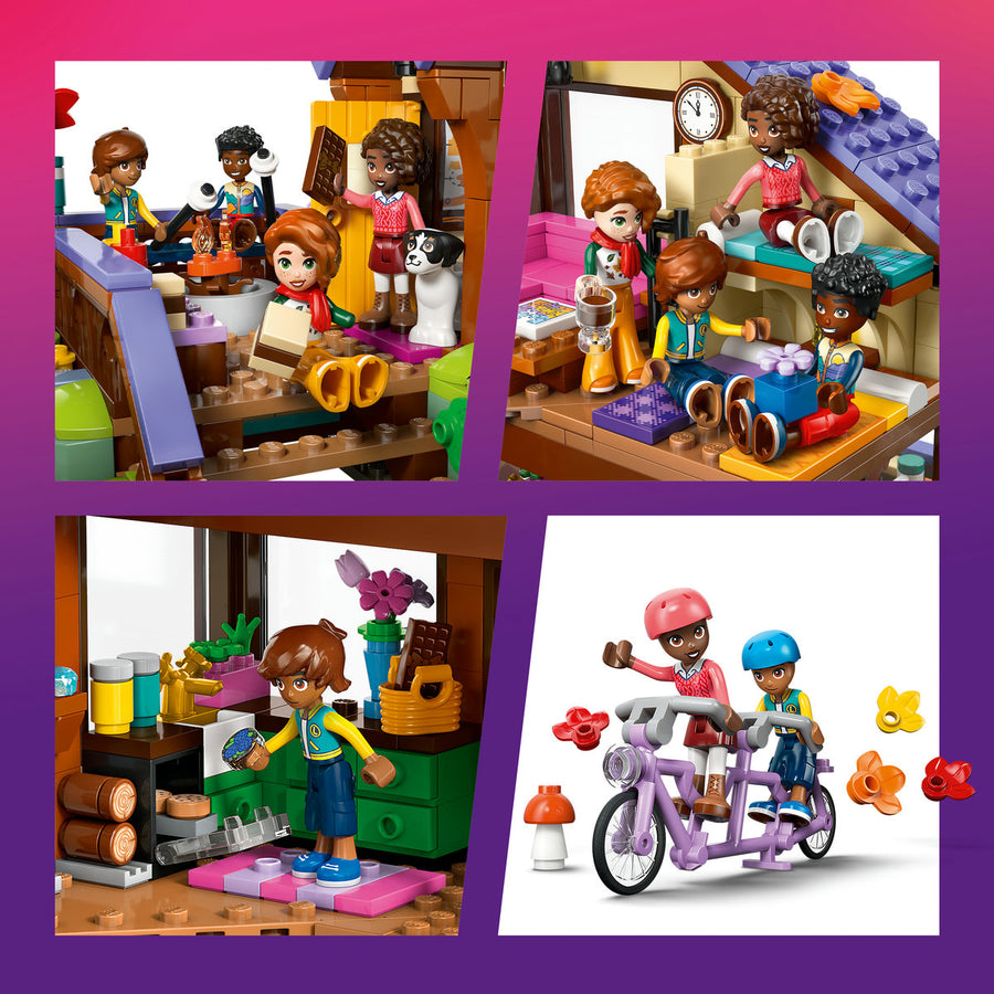 LEGO Friends 42705 — Cabană primitoare în pădure toamna – imagine 7