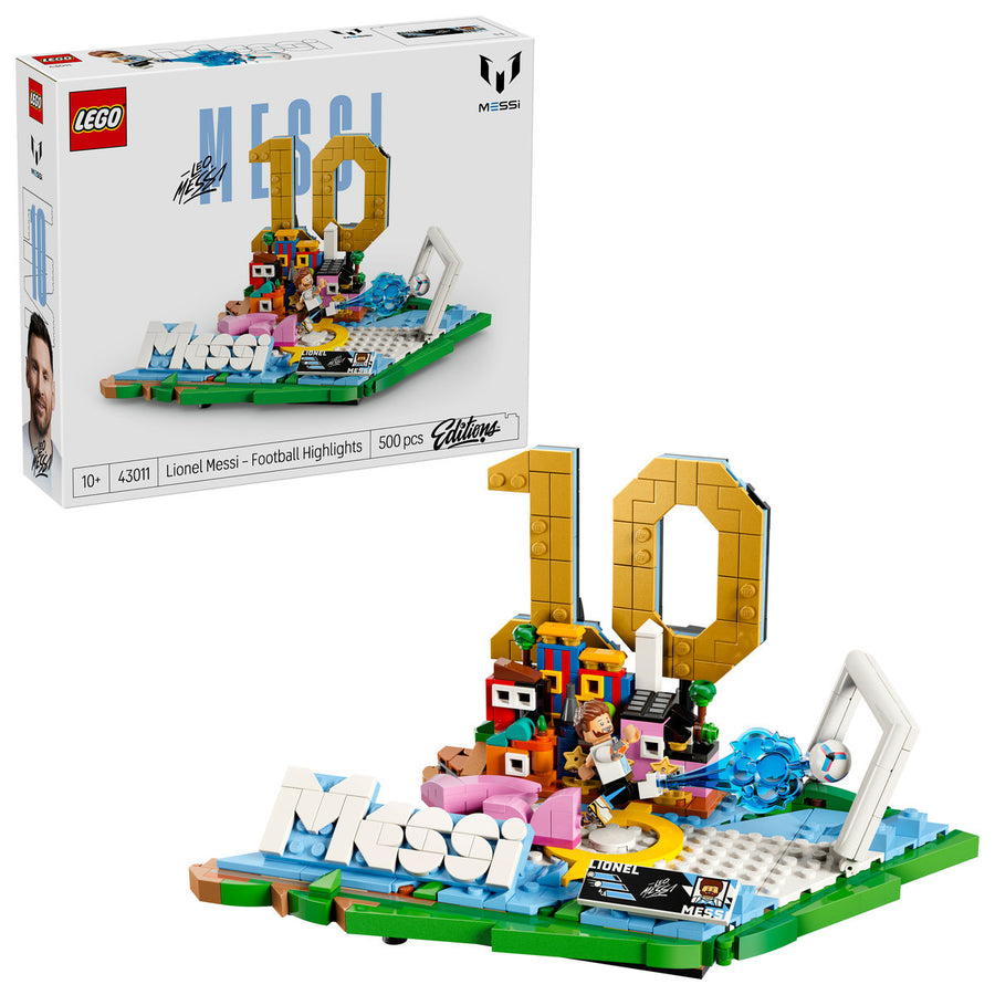 LEGO Editions 43011 — Lionel Messi – Momente importante din fotbal – imagine 1