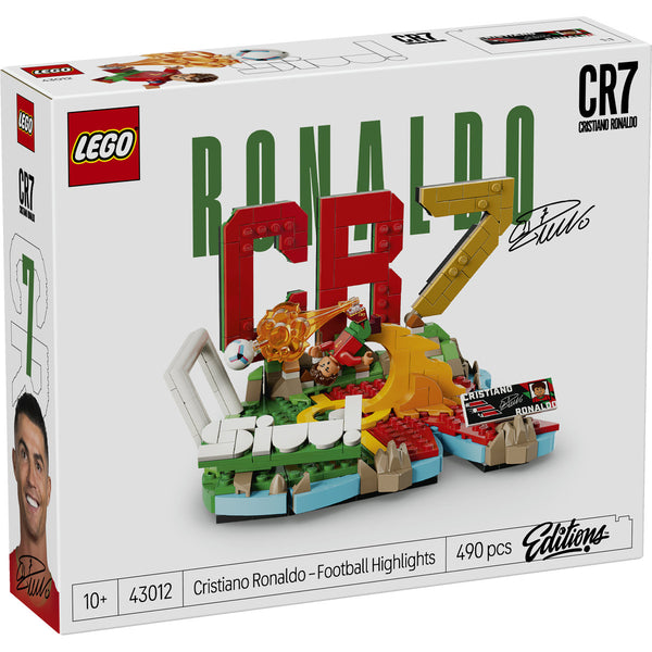 LEGO Editions 43012 — Cristiano Ronaldo – Momente importante din fotbal – imagine 2