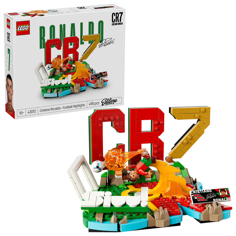 LEGO Editions 43012 — Cristiano Ronaldo – Momente importante din fotbal – imagine 1