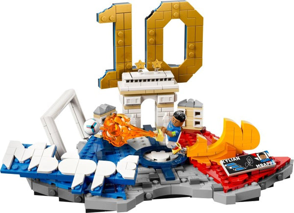 LEGO Editions 43013 — Kylian Mbappé – Momente importante din fotbal