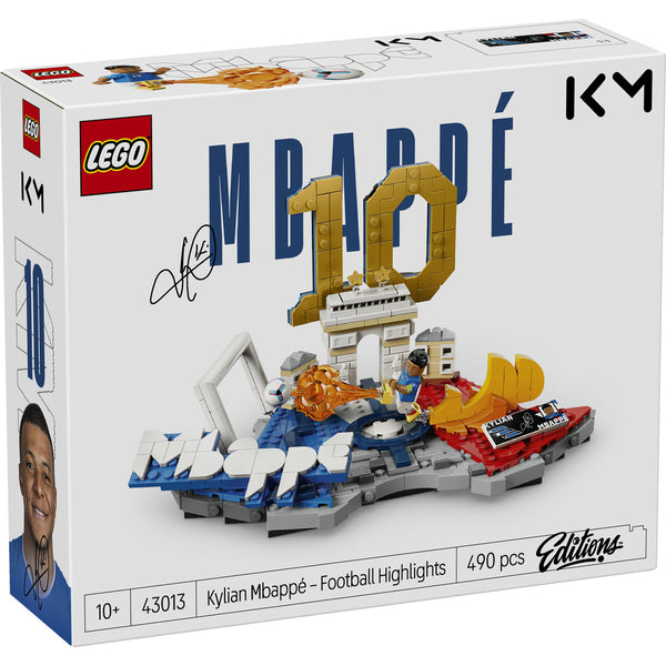 LEGO Editions 43013 — Kylian Mbappé – Momente importante din fotbal – imagine 2