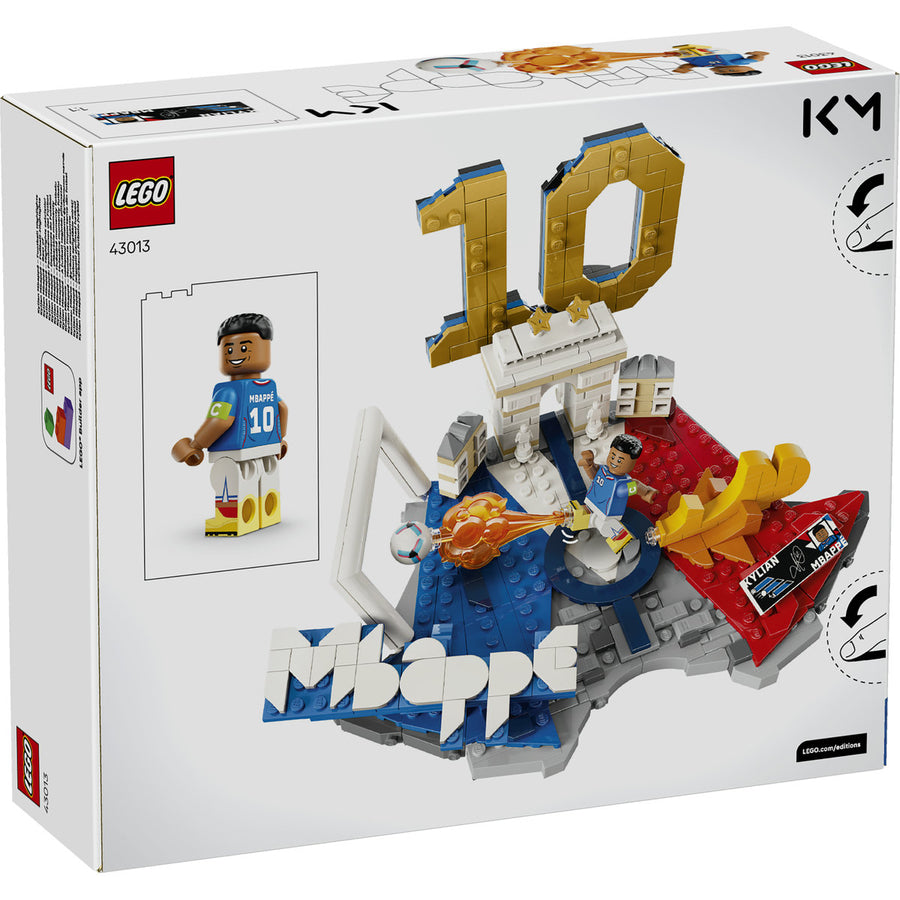LEGO Editions 43013 — Kylian Mbappé – Momente importante din fotbal – imagine 3