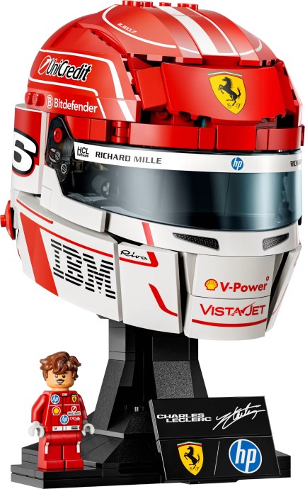 LEGO Editions 43014 — Casca lui Charles Leclerc Scuderia Ferrari HP