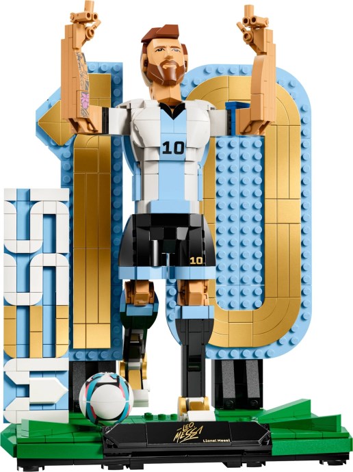 LEGO Editions 43015 — Lionel Messi – Legendă a fotbalului