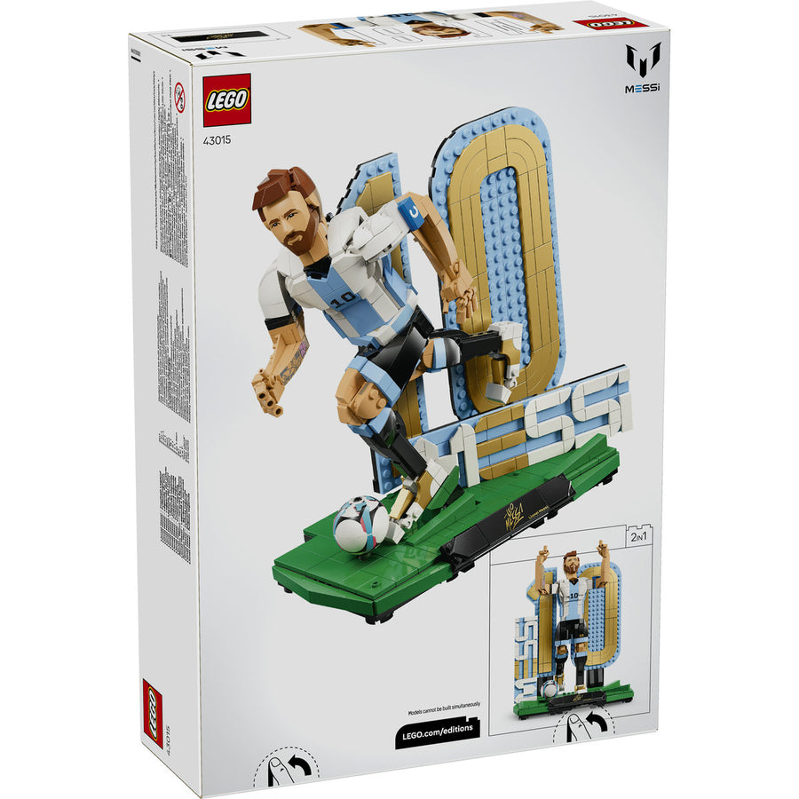 LEGO Editions 43015 — Lionel Messi – Legendă a fotbalului – imagine 3