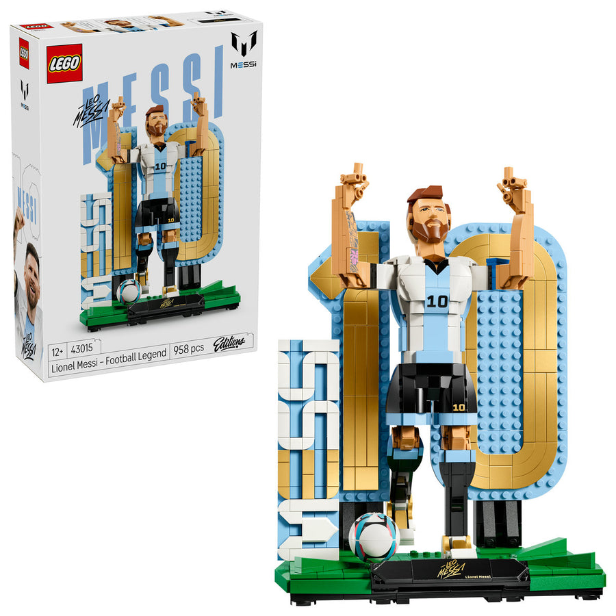 LEGO Editions 43015 — Lionel Messi – Legendă a fotbalului – imagine 1