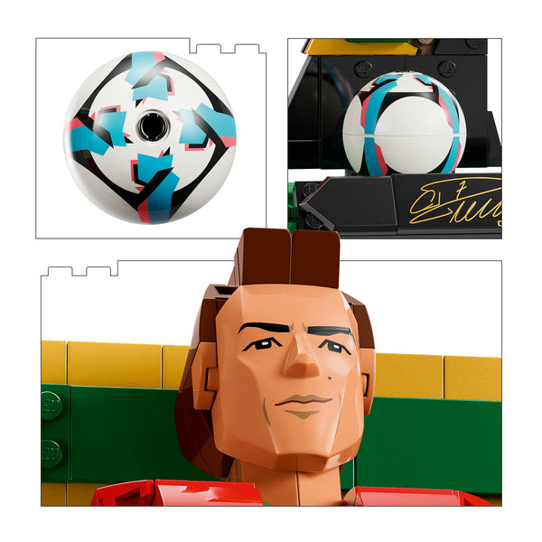 LEGO Editions 43016 — Cristiano Ronaldo – Legendă a fotbalului – imagine 5