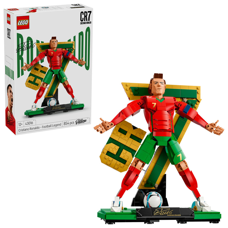 LEGO Editions 43016 — Cristiano Ronaldo – Legendă a fotbalului – imagine 1