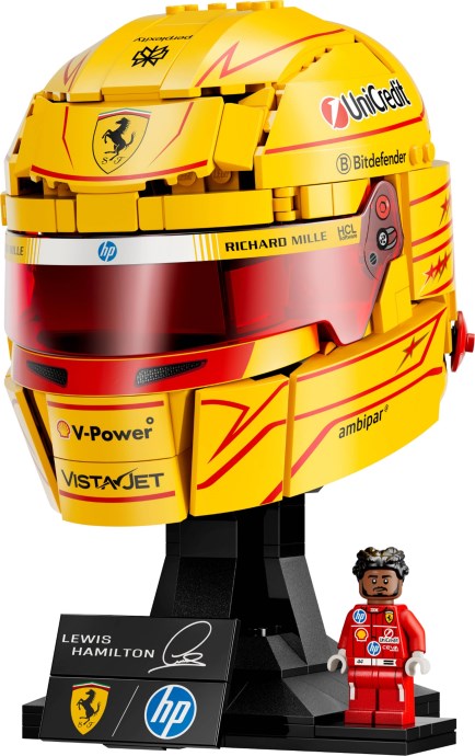 LEGO Editions 43022 — Casca lui Lewis Hamilton Scuderia Ferrari HP