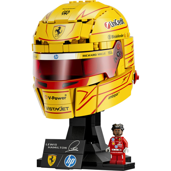 LEGO Editions 43022 — Casca lui Lewis Hamilton Scuderia Ferrari HP – imagine 7