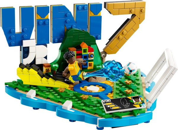 LEGO Editions 43027 Vini Jr. Momente importante din fotbal — cutia originală