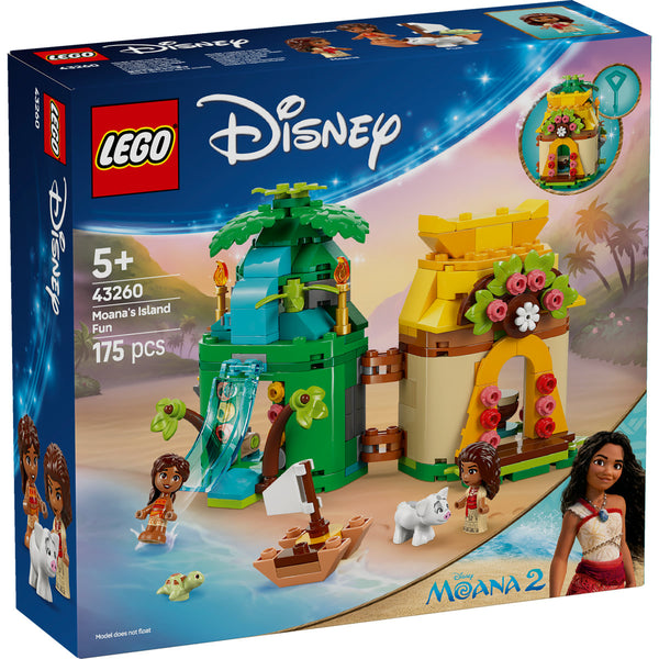 LEGO Disney 43260 — Distractie pe insula Moanei – imagine 2