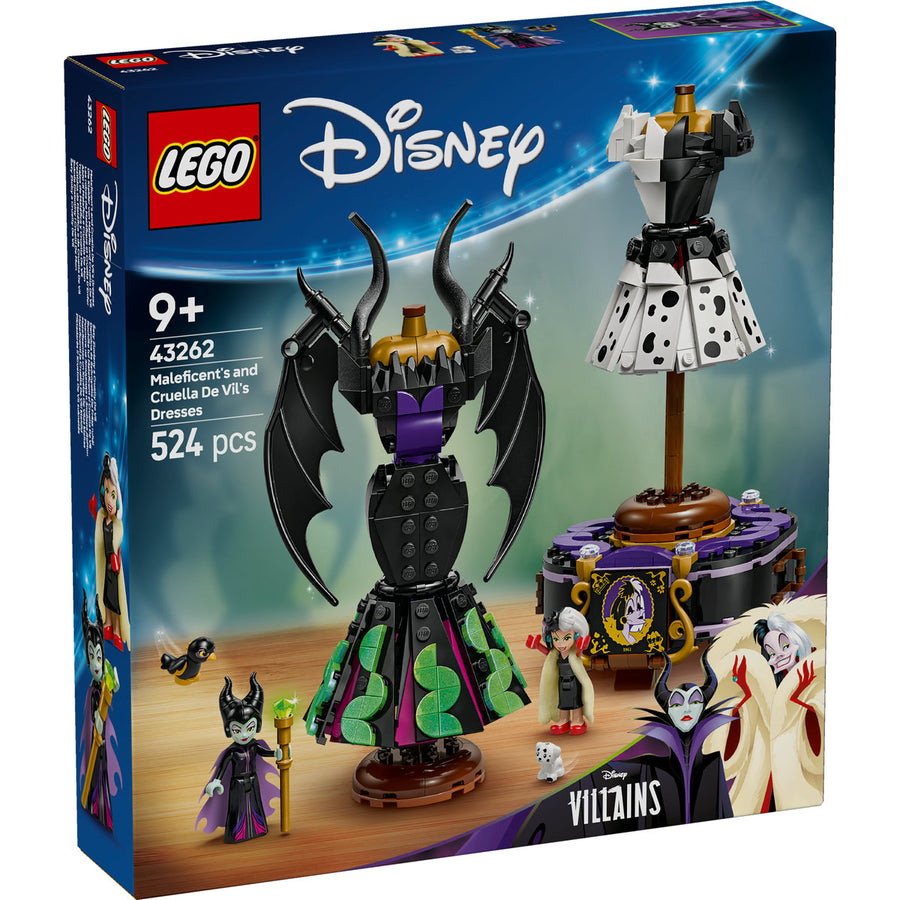 LEGO Disney 43262 — Rochiile lui Maleficent și Cruella De Vil – imagine 2