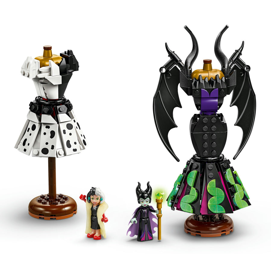 LEGO Disney 43262 — Rochiile lui Maleficent și Cruella De Vil – imagine 4