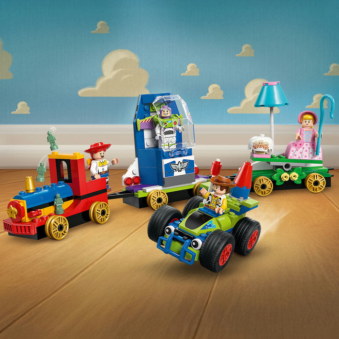 LEGO Disney 43264 — Tren aniversar și mașina RC din Toy Story – imagine 8