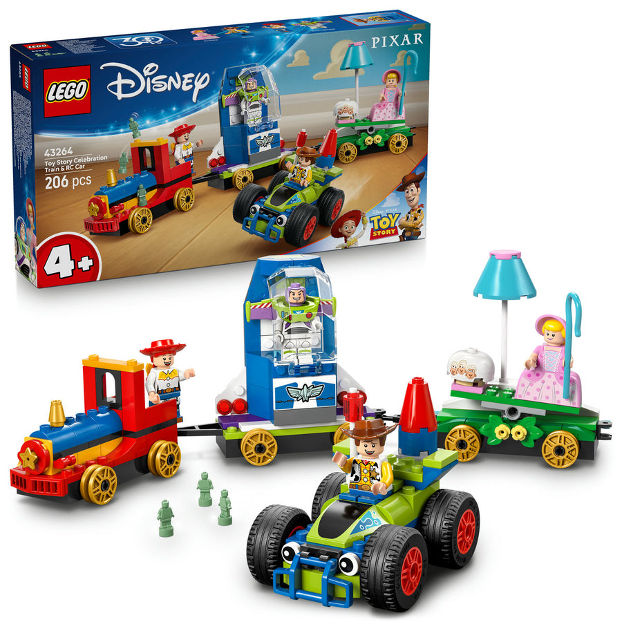 LEGO Disney 43264 — Tren aniversar și mașina RC din Toy Story – imagine 1