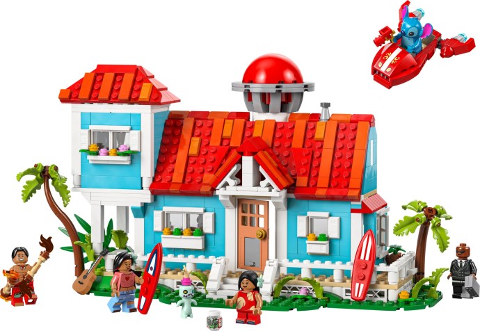 LEGO Disney 43268 — Casa de pe plaja a lui Lilo și Stitch