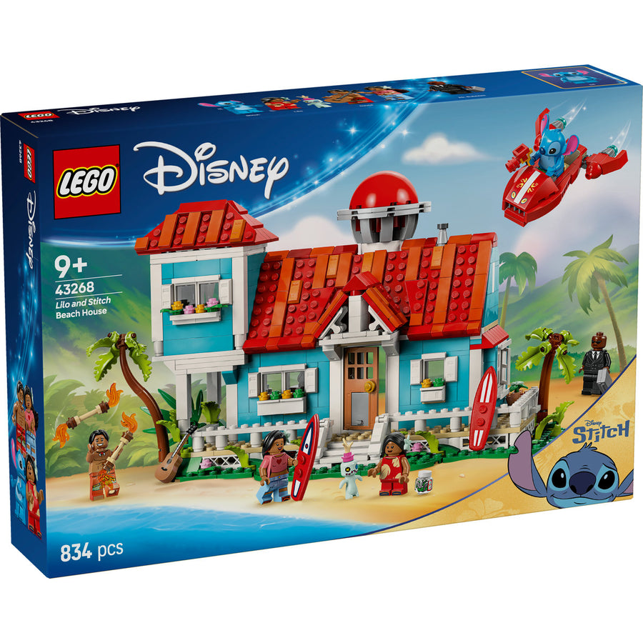LEGO Disney 43268 — Casa de pe plaja a lui Lilo și Stitch – imagine 2
