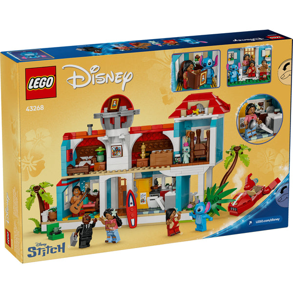 LEGO Disney 43268 — Casa de pe plaja a lui Lilo și Stitch – imagine 3