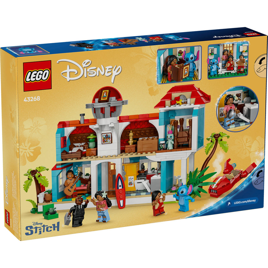 LEGO Disney 43268 — Casa de pe plaja a lui Lilo și Stitch – imagine 3