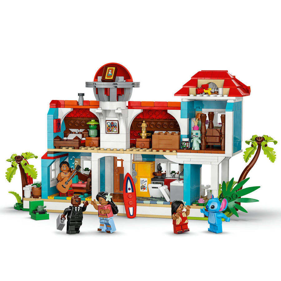 LEGO Disney 43268 — Casa de pe plaja a lui Lilo și Stitch – imagine 4