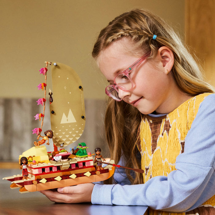 LEGO Disney 43270 — Canoea de aventura a Moanei – imagine 8