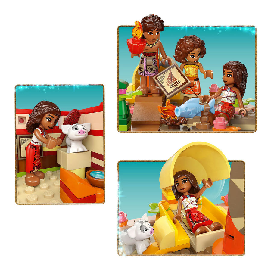 LEGO Disney 43270 — Canoea de aventura a Moanei – imagine 4