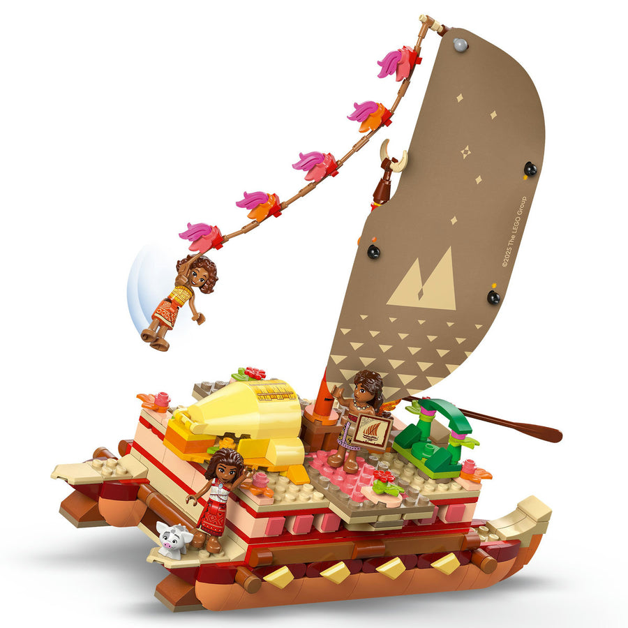 LEGO Disney 43270 — Canoea de aventura a Moanei – imagine 5