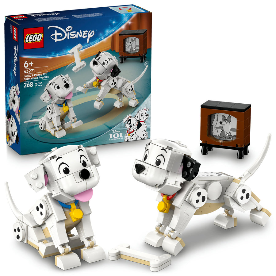 LEGO Disney 43271 — Cățelușii Lucky și Penny din 101 dalmațieni – imagine 1