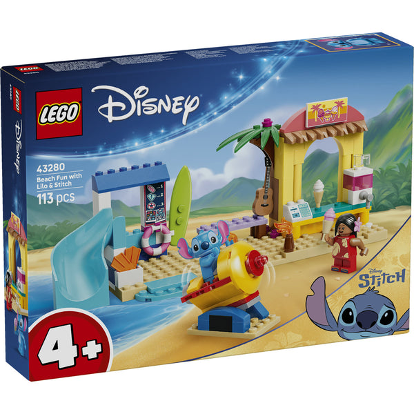 LEGO Disney 43280 — Distracție pe plajă cu Lilo și Stitch – imagine 2