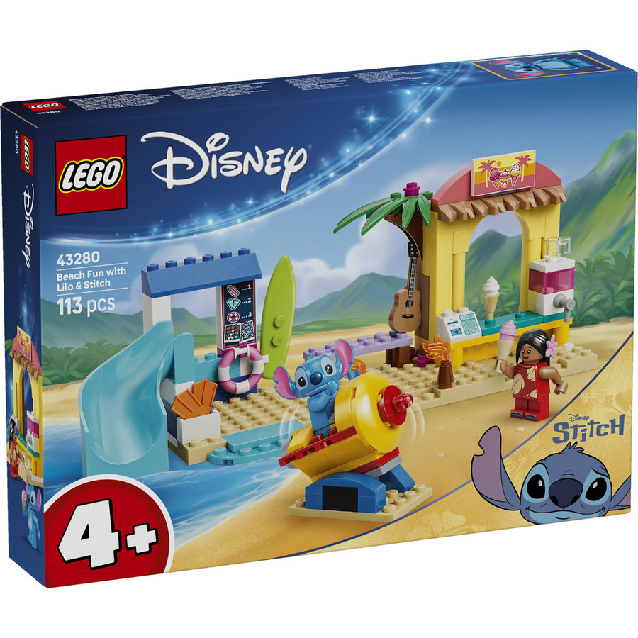 LEGO Disney 43280 — Distracție pe plajă cu Lilo și Stitch – imagine 2
