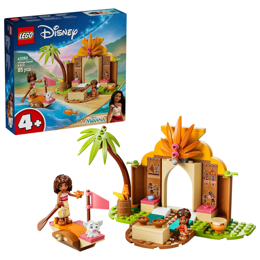 LEGO Disney 43282 — Casă tradițională și bărcuță – imagine 1