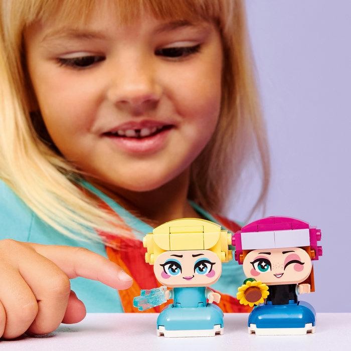 LEGO Disney 43284 — Miniprințesele Anna și Elsa – imagine 8