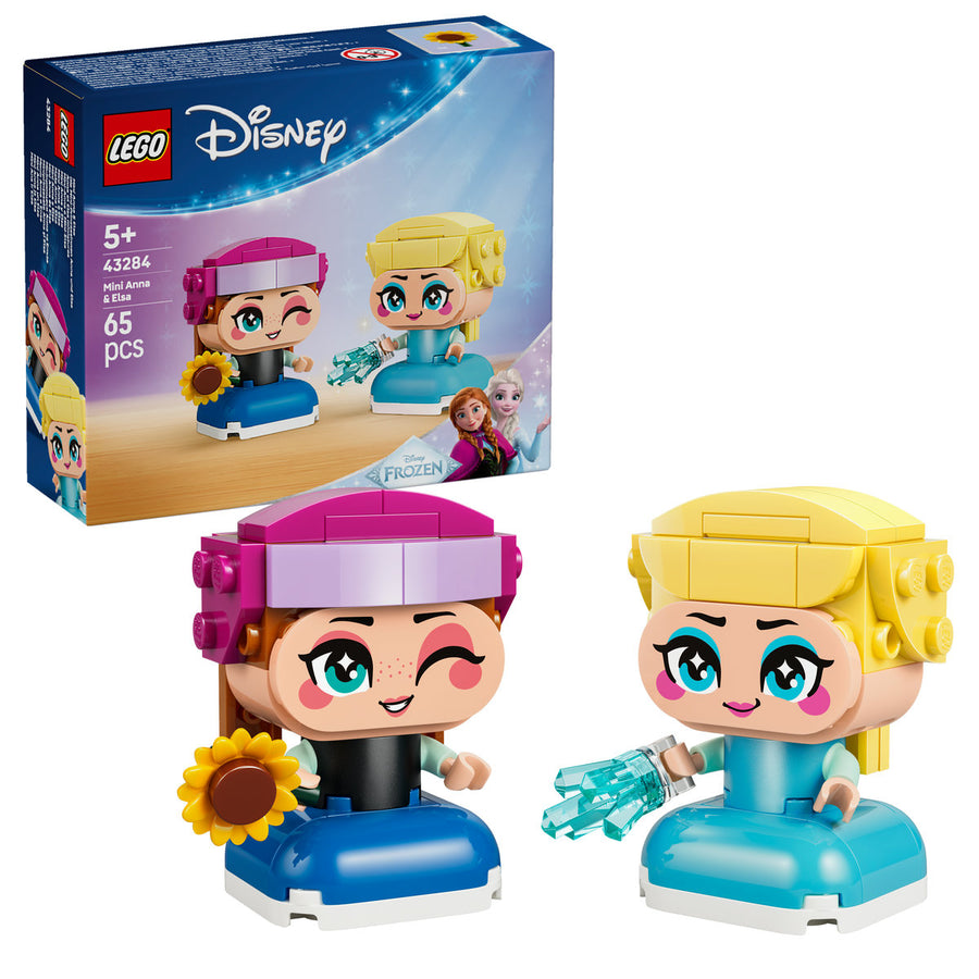 LEGO Disney 43284 — Miniprințesele Anna și Elsa – imagine 1