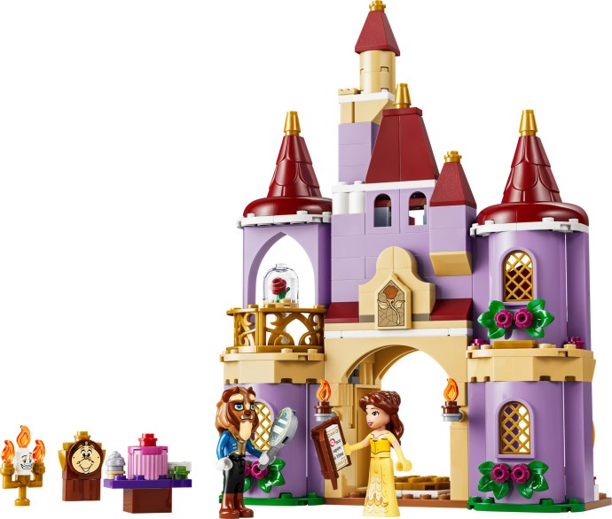 LEGO Disney 43289 — Castelul fermecat al lui Belle și al Bestiei