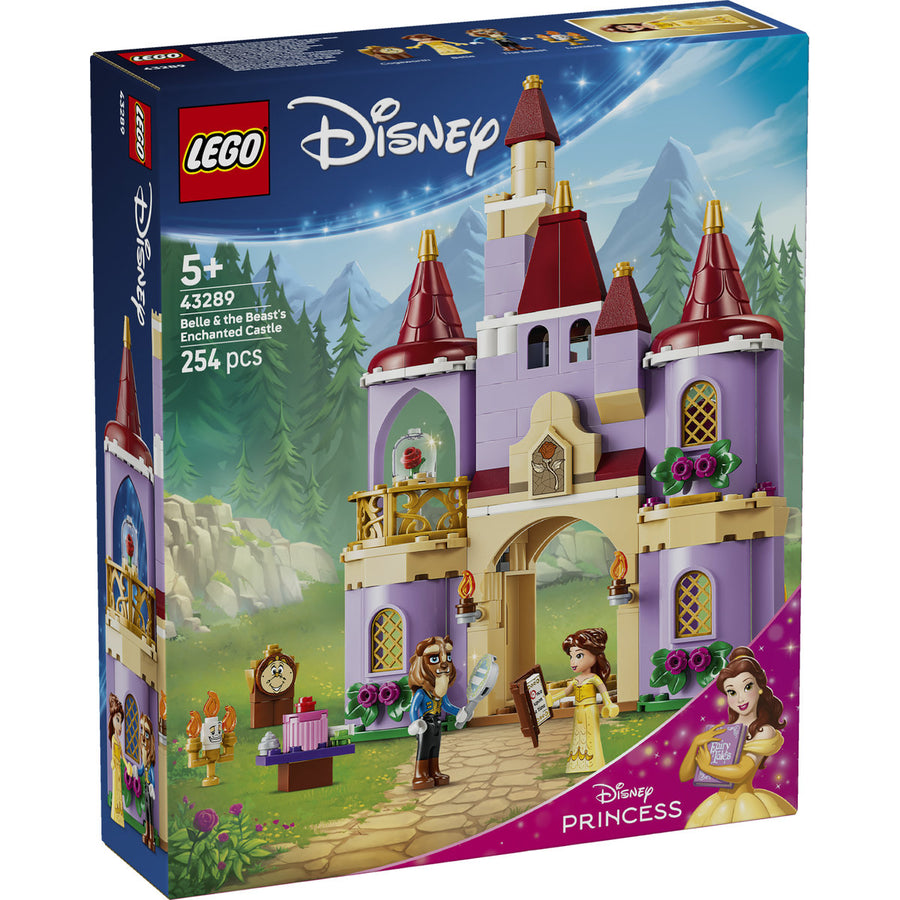 LEGO Disney 43289 — Castelul fermecat al lui Belle și al Bestiei – imagine 2