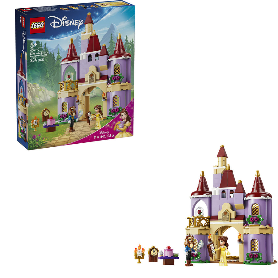 LEGO Disney 43289 — Castelul fermecat al lui Belle și al Bestiei – imagine 1