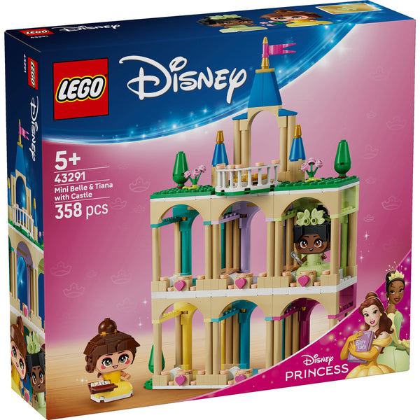 LEGO Disney 43291 — Miniprințesele Belle și Tiana la castel – imagine 2
