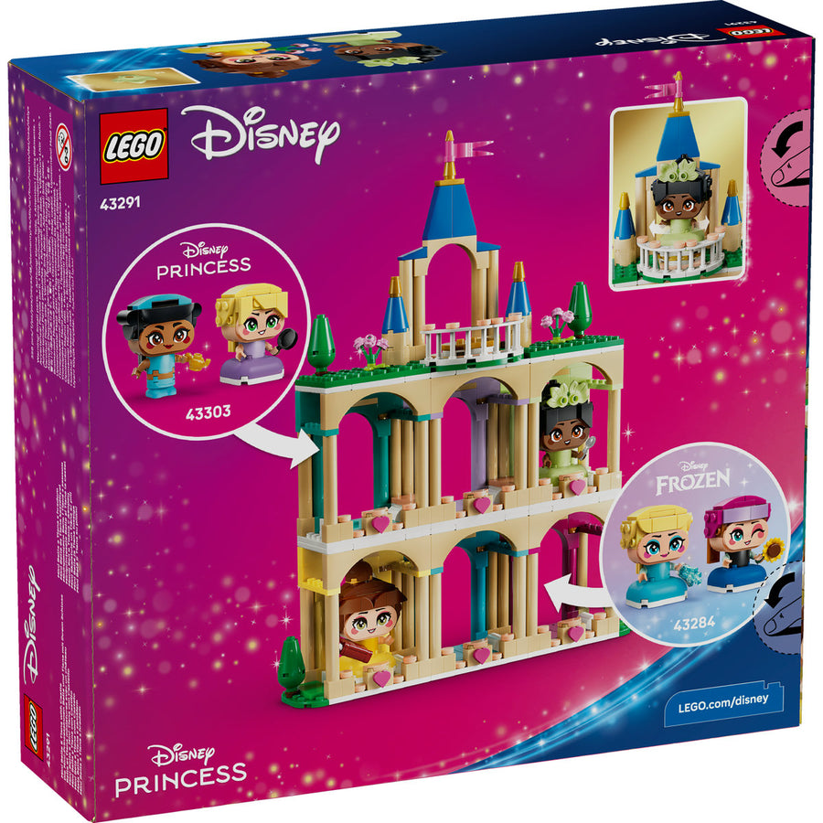 LEGO Disney 43291 — Miniprințesele Belle și Tiana la castel – imagine 3