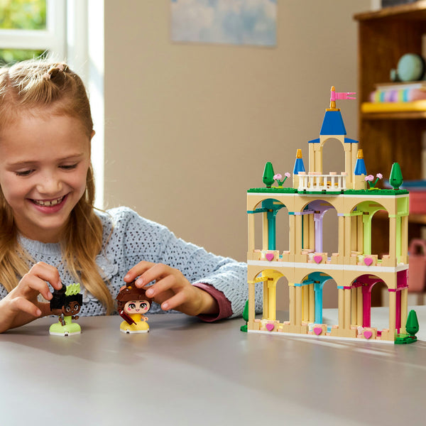 LEGO Disney 43291 — Miniprințesele Belle și Tiana la castel – imagine 4