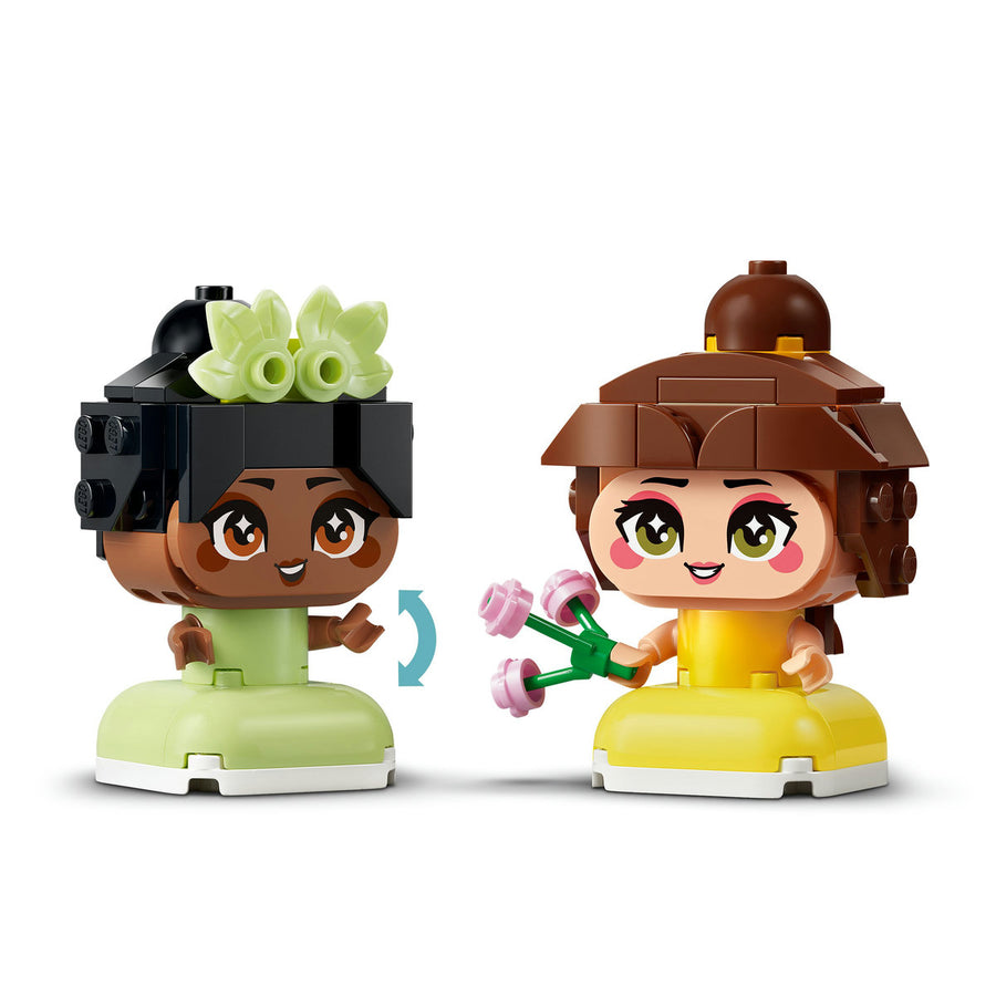 LEGO Disney 43291 — Miniprințesele Belle și Tiana la castel – imagine 5