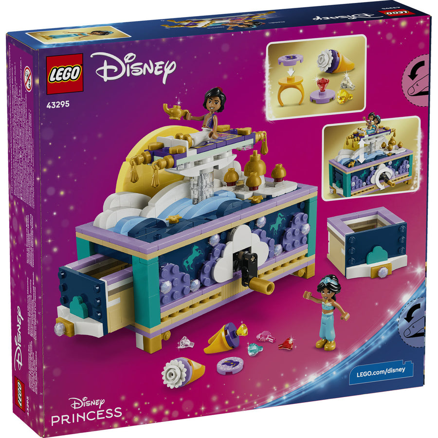 LEGO Disney 43295 — Cutia cu bijuterii a lui Jasmine – imagine 3