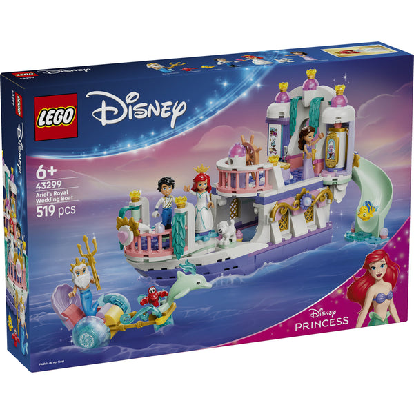LEGO Disney 43299 — Barca nunții regale a lui Ariel – imagine 2