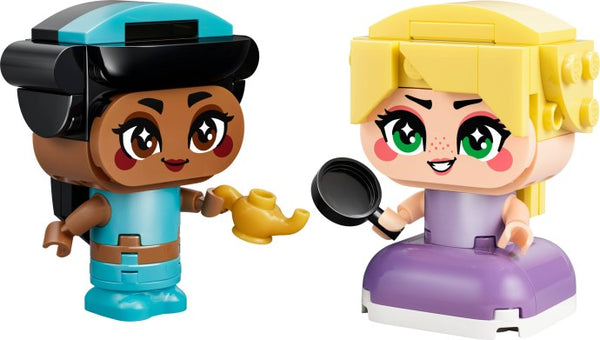 LEGO Disney 43303 — Miniprințesele Jasmine și Rapunzel