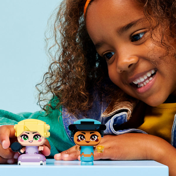 LEGO Disney 43303 — Miniprințesele Jasmine și Rapunzel – imagine 4
