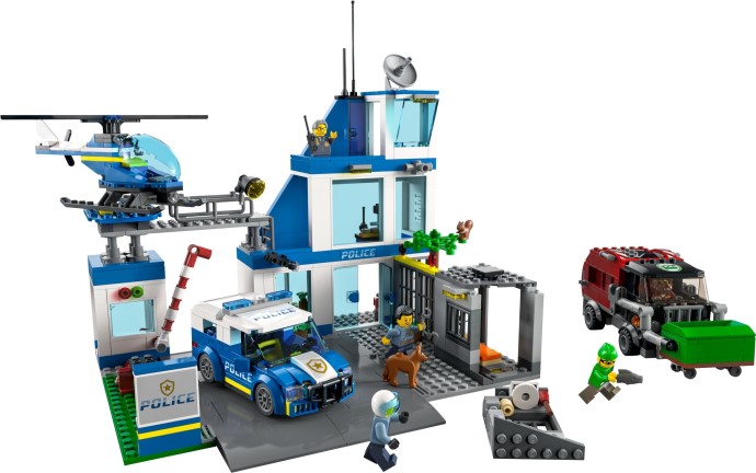 LEGO City 60316 — Sectia de politie