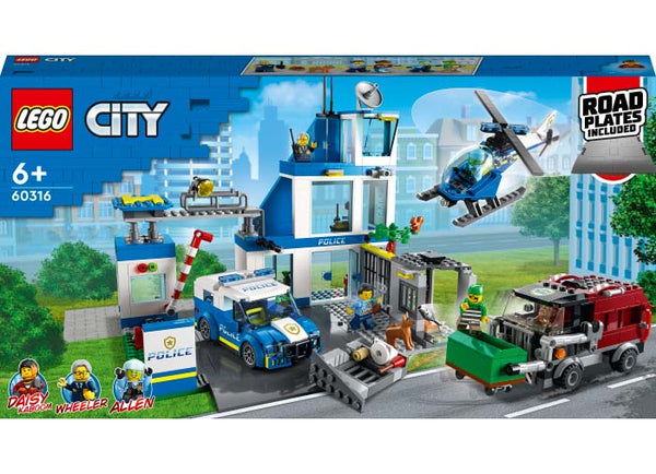 LEGO City 60316 — Sectia de politie – imagine 2